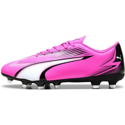 PUMA ULTRA PLAY FG/AG Heren Sportschoenen - Poison Pink-PUMA White-PUMA Black - Maat 43