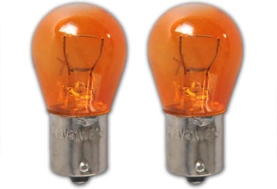 ProPlus Knipperlichtlampen - 12V - 21W - BA15s - oranje - 2 stuks