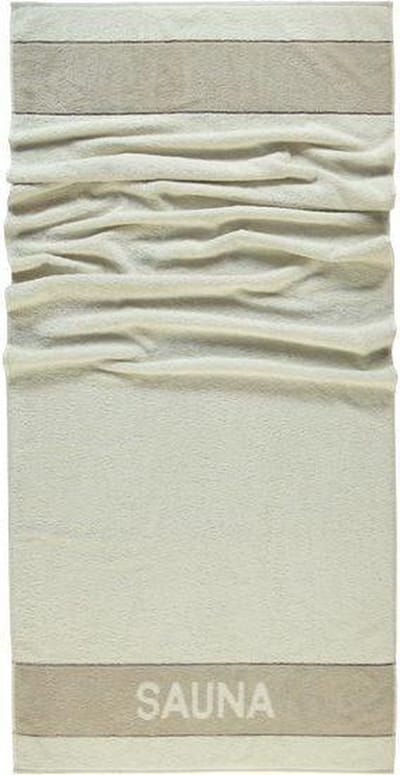 Cawo Sauna handdoek - Beige&Bruin (80x200cm)