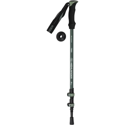 Highlander wandelstokken (set) Tiree Fast-Lock - Groen