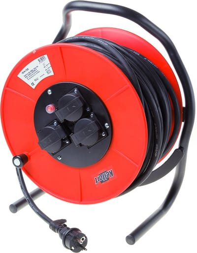 Kelfort Kabelhaspel er500(d) 40m 3 x 2.5mm²