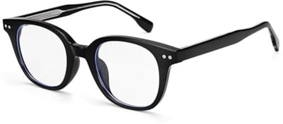 Ovale Blauwe Licht Bril voor Mannen en Vrouwen - Mode Brillen met UV400 Bescherming