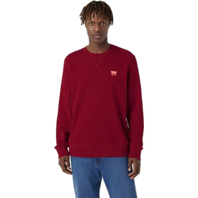 Sweater met ronde hals Wrangler Sign Off