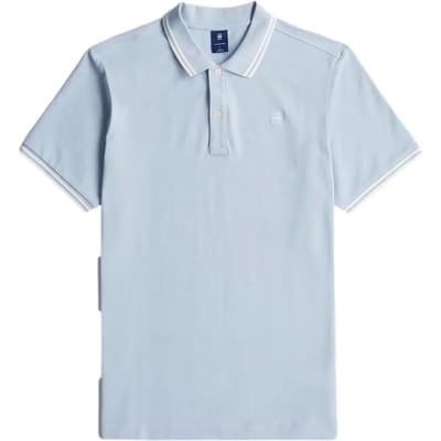 Slim fit poloshirt met gestikt logo model 'Dunda'
