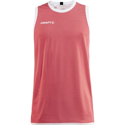 Craft Progress Reversible Basket Singlet M 1911109 - Bright Red/White - XS