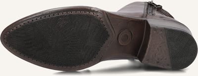 Omoda Badia Enkellaarsjes - Enkelboots met rits - Dames - Bruin - Maat 41