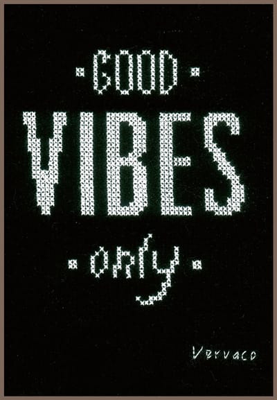 Vervaco - Telpakket kit - Good vibes only - PN-0156396 - Borduren - Borduurpakket - Borduurpakket volwassenen
