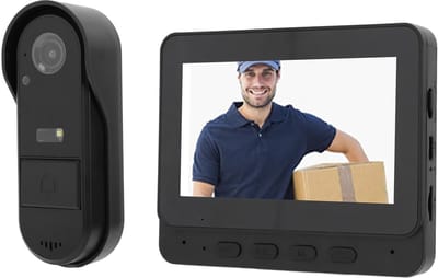 OmGoods - Dailygoody - Draadloze Videodeurbelcamera - 1080P HD - Groothoeklens - IP66 Waterdicht - Thuisbewaking - Nachtzicht - Grote Batterij