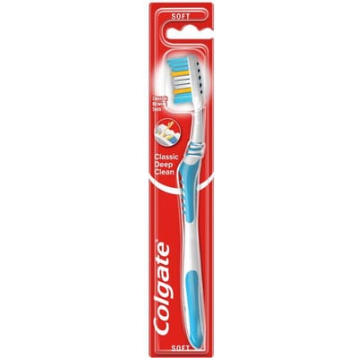 Colgate Classic Diep Reinigende Zachte Tandenborstel
