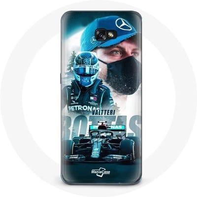 Case voor Samsung Galaxy A8 2016 Formule 1 Valtteri Bottas Finse coureur