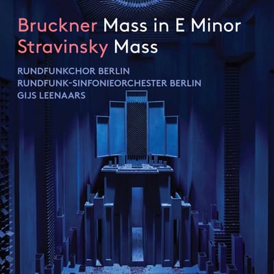 Rundfunkchor Berlin - Bruckner/Stravinsky: Mass In E Minor/Mass (CD)
