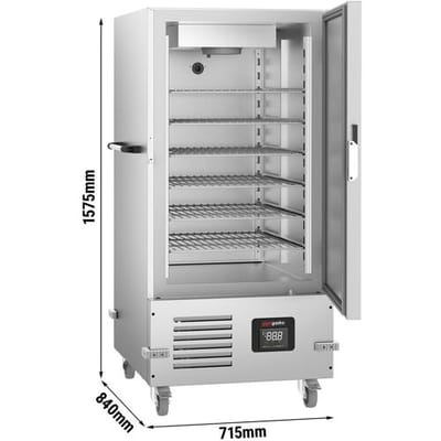 GGM Gastro Bankettwagen - Gekühlt - 12x GN 2/1 Zilver