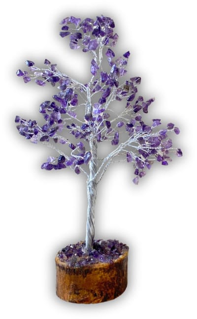 Edelsteen boompje Amethist ca. 23 cm