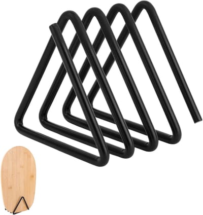 Dailygoods- Snijplankorganizer - Zwart - IJzeren Houder