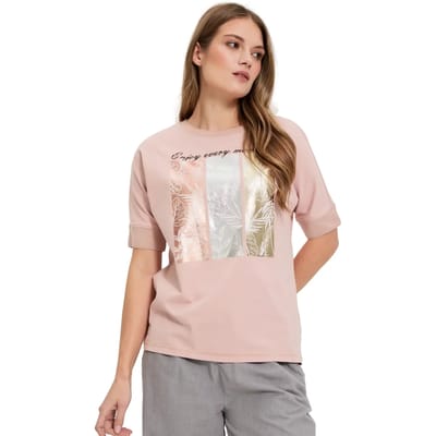 Dames-T-shirt Moodo L-TS-4911
