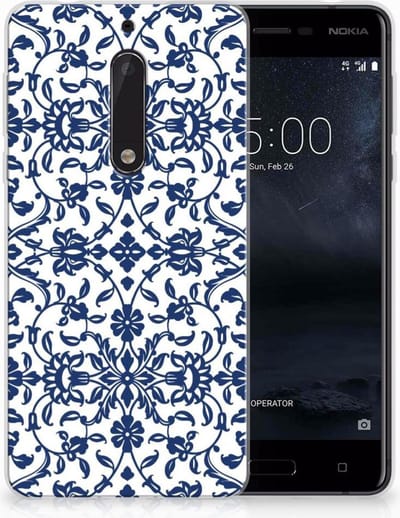Nokia 5 TPU Case Flower Blue