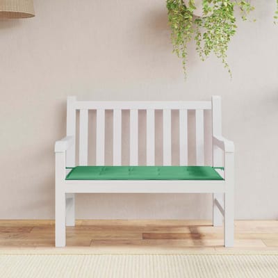vidaXL - Tuinbankkussen - 100x50x3 - cm - oxford - stof - groen