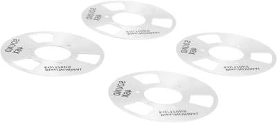 Cassetteband Spoelen - Doe-het-zelf Kit - Muziek Opnemen - Vloeiende Bandbeweging - 40mm Spoel - Zilver