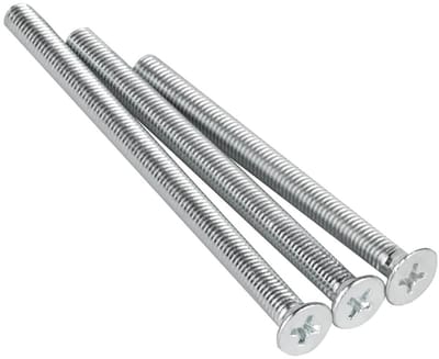30 Stuks M5 Verzonken Schroeven, Platkop Schroeven, Volledige Draad voor Machine Apparatuur, DIN 965, Roestvrij Staal, Schroefbevestigingen, Bouwmateriaal