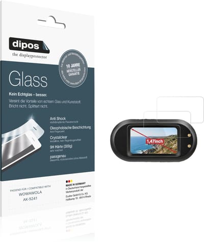 dipos – 2x Pantserfolie geschikt voor WOWAWOLA AK-9241 | 9H Screenprotector