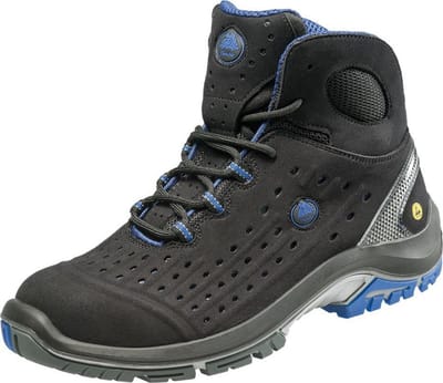 Bata werkschoenen - Sync - S1P hoog - zwart/blauw - maat 42 W