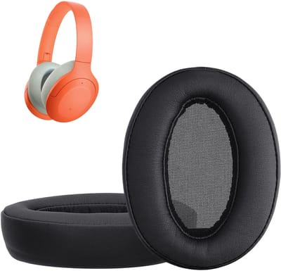 kwmobile 2x oorkussens geschikt voor Sony WH-H910N - Earpads voor koptelefoon in zwart