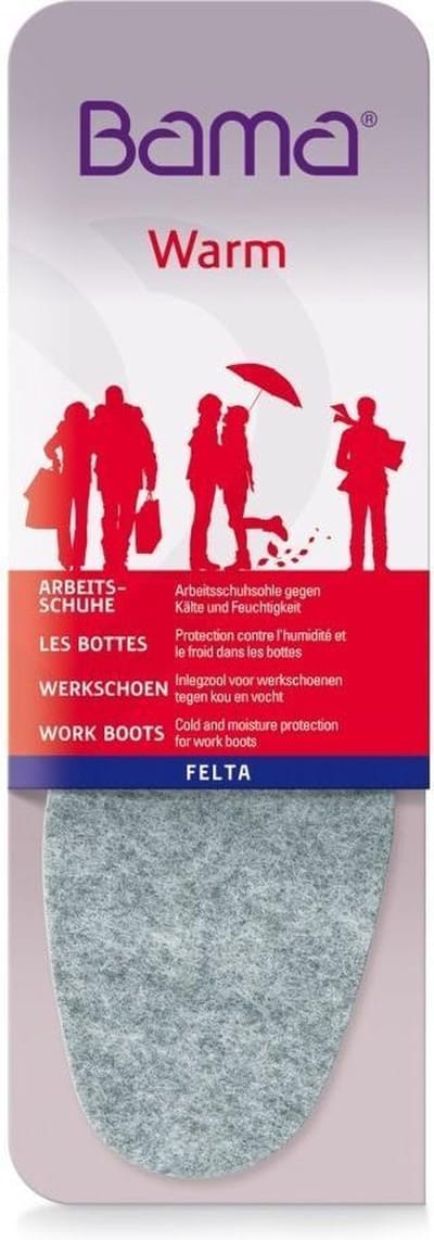 Felta inlegzool | Robuuste en Duurzame Bescherming Tegen Vocht en Kou | Bama | Maat 37