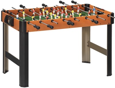 Voetbaltafel - Tafelvoetbal - Tafelvoetbalset - Partyspeltafel - 2 Ballen - Antislip Handgrepen - Scorebord - Tafelvoetbalspel - Tafel Voetbal - 118x104x69 cm - Speltafel - Compact