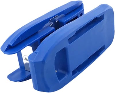 Edge trimmer Houtbewerkingsgereedschap timmerman gereedschap multifunctionele draagbare kant snijden handspier voor kasten vervaardiging dun hout, blauw