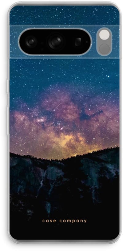 Case Company® - Hoesje geschikt voor Google Pixel 8 Pro hoesje - Travel to space - Soft Cover Telefoonhoesje - Bescherming aan alle Kanten en Schermrand