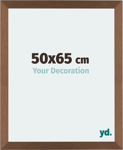Your Decoration - Fotolijst 50x65 cm - MDF - Koper Decor - Mura