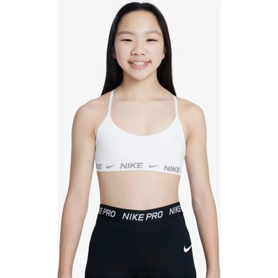 Nike Indy Sport-bh Meisjes-Wit