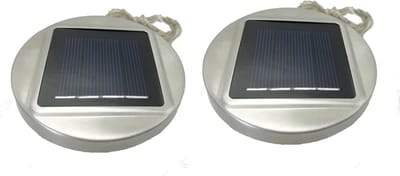 Zonnepaneel Vervanging - Solar Lamp - Tuin Verlichting - Waterdicht Ontwerp - 2 Stuks - Gekleurde Lampjes