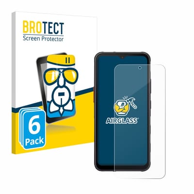 Screenprotector 6 Stuks voor Samsung Galaxy XCover 7 / 7 Pro Beschermglas transparant