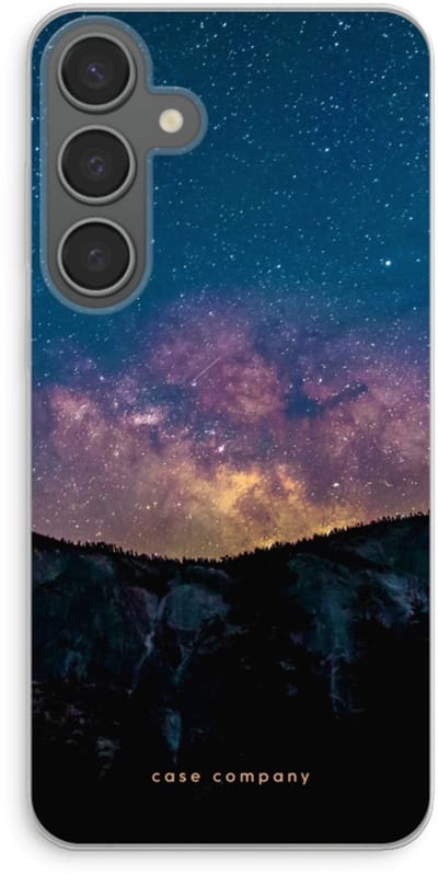Case Company® - Hoesje geschikt voor Samsung Galaxy S24 Plus hoesje - Travel to space - Soft Cover Telefoonhoesje - Bescherming aan alle Kanten en Schermrand