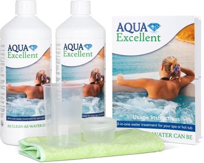 Aqua Excellent All-in-one wateronderhoud - Voor spa en hot tub - 2 liter