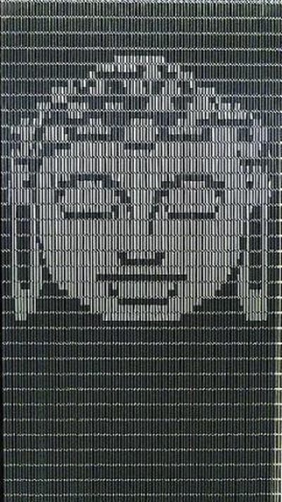 Vliegengordijn Hulzen 90x210 cm, Kant en Klaar Buddah Antraciet-Zilver