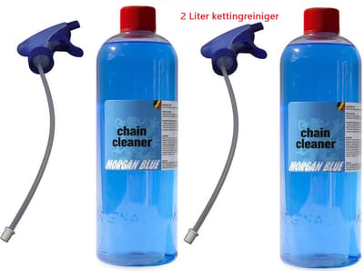 Kettingreiniger fiets - Ontvetter Morgan Blue 2x 1Liter Chain Cleaner