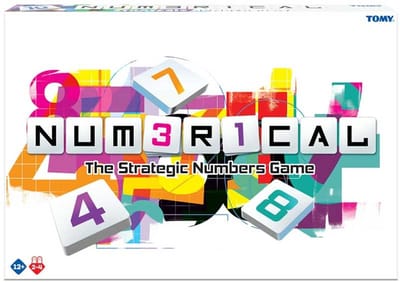 Tomy bordspel Numerical - educatief strategiespel voor kinderen en volwassenen.