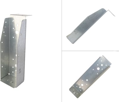 Wovar Balkdrager Zwaar met lip Verzinkt voor 7.5 x 27.5 cm Balken | Per Stuk