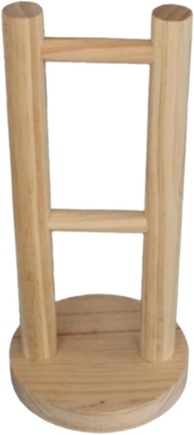 Koptelefoon Houder - Headset Standaard - Bureau Organisatie - Natuurlijk Hout - 28cm Hoog - Houtkleur