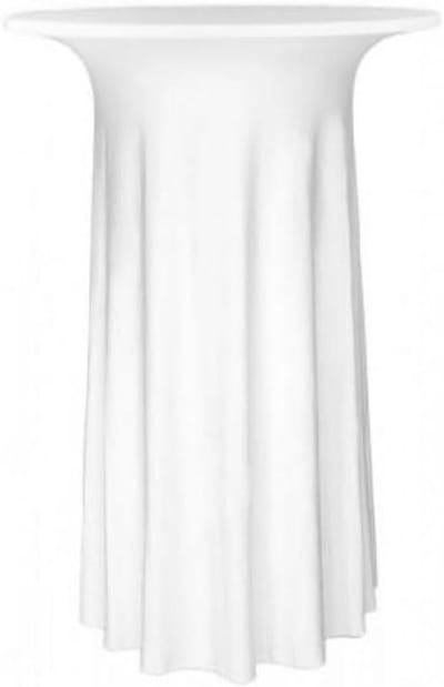 Statafelhoes Luxe - Feestelijke Horecahoes - Evenementen Aankleden - Perfecte Pasvorm - 70-72 cm - Wit