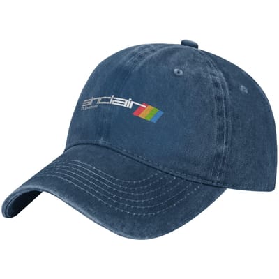 Sinclair Zx Spectrum Petten Retro Verweerd Gewassen Geek Enthousiast Snapback Pet Unisex Stijl Trainen Verstelbare Petten One Size gray