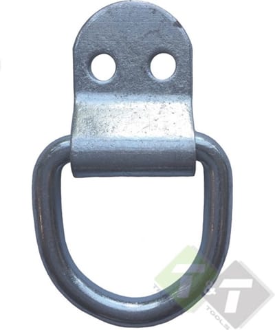 70 x 26 mm verzinkt sjoroog klapbaar - bindoog - dekoog - aanhangeroog - vloeroog - vastzetring - bindring voor vracht