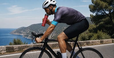 BlenderBottle® Hydration Halex Sports Bidon 650 ml – WIT | Lekvrij | BPA-vrij | Sportfles / bidon voor Fiets, Sportschool & Outdoor