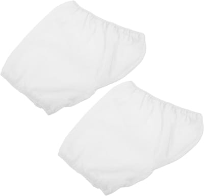 Schaats Covers - Schoenbeschermers - Schoenen Beschermen - Zacht Fluwelen Materiaal - 21 x 18 cm - Wit