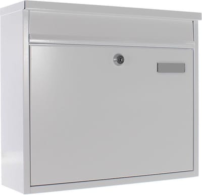 Rottner Brievenbus Petra II - Wit - 31,5x36x11,5cm