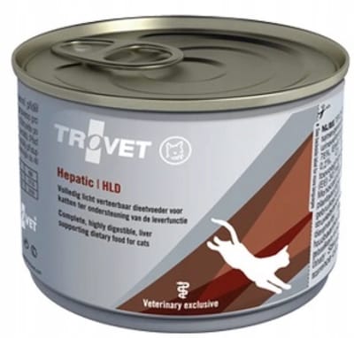 Trovet Hepatic HLD - Natvoer voor Katten - Met Kip - 12x200g