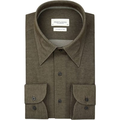 Profuomo Japanese knitted dress shirt