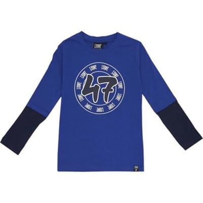 T-Shirt Lange Mouw Leone 1947 Boy Long Sleeves Welcome